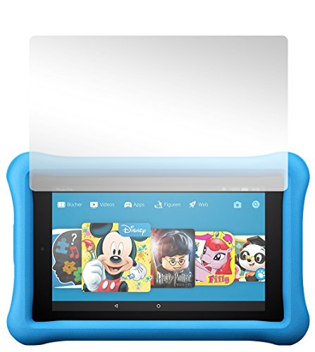 Slabo 2 x Bildschirmschutzfolie für Amazon Fire HD 8 Kids Edition (7. Generation - 2017) Bildschirmschutz Schutzfolie Folie Crystal Clear KLAR