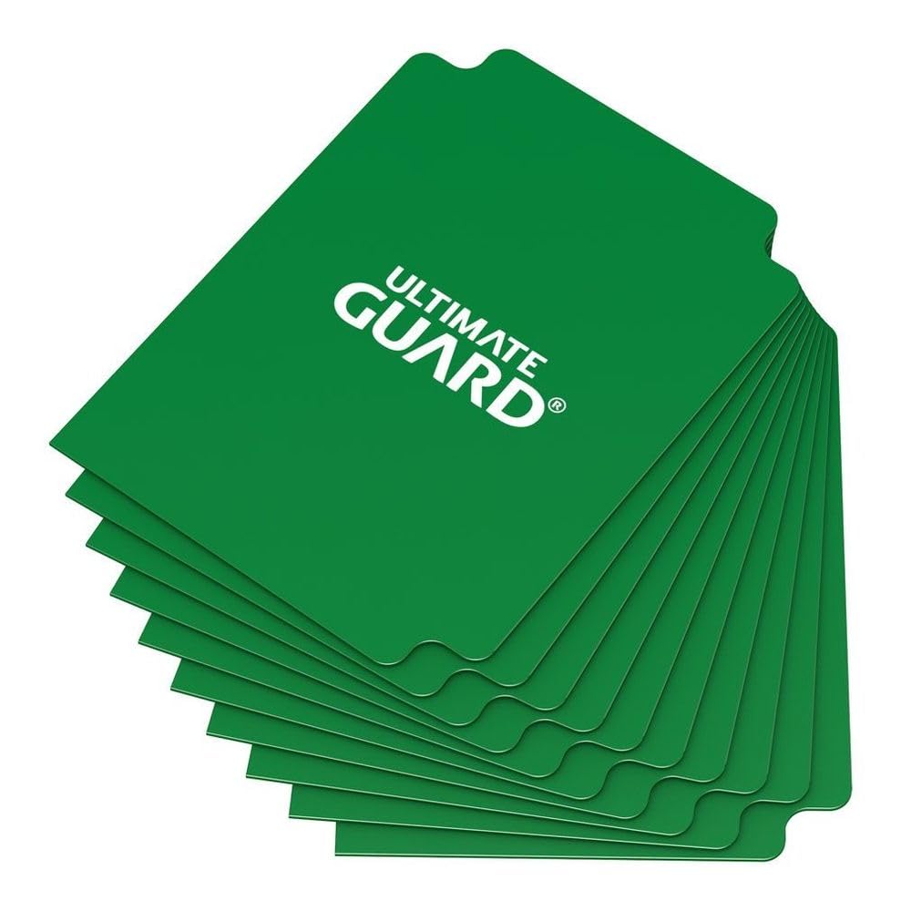 50 Séparateurs De Cartes En Plastique – 95 X 70 Mm – 10 Couleurs – Pour Cartes à Collectionner, Cartes De Visite, Organisation
