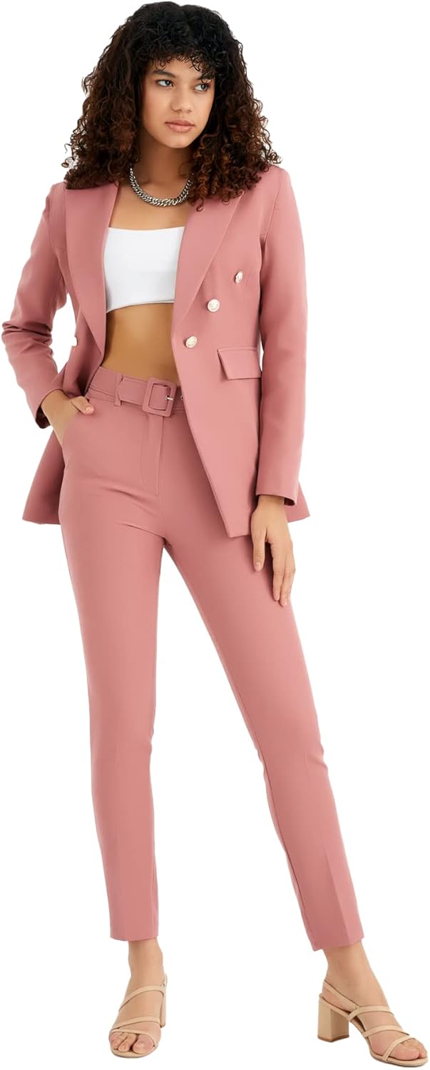Women’s Formal Two Pieces Businesses Stretch Suit Set for Work