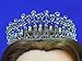 Princess Diana Cambridge Love Knot Replica Wedding Rhinestone Crystal Pearl Tiara Crown DA4