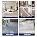 Epoxy Colored Sand Floor Paint, Louis Forest Epoxy Floor Paint, Waterproof Water-Based Garage FloorPaint, High-Gloss Marble Effect, Quick-Dry Anti-Slip, For Indoor And Outdoor (Dark Gray,0.5kg)