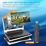 G-STORY 15,6-calowy przenośny monitor IPS 2K 120 Hz, zintegrowany z PS5 (brak w zestawie) 2560 x 1440 z 2 portami HDMI, FreeSync, wbudowane 2 multimedialne głośniki stereo, UL (2K i 120 Hz)