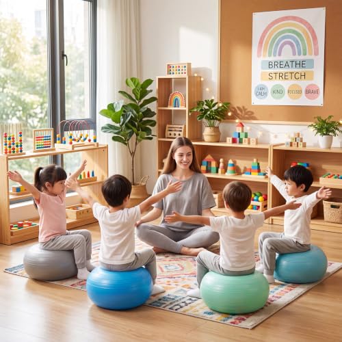 Image of Lewtemi 6 Pcs Flexible Seating for Classroom Elementary