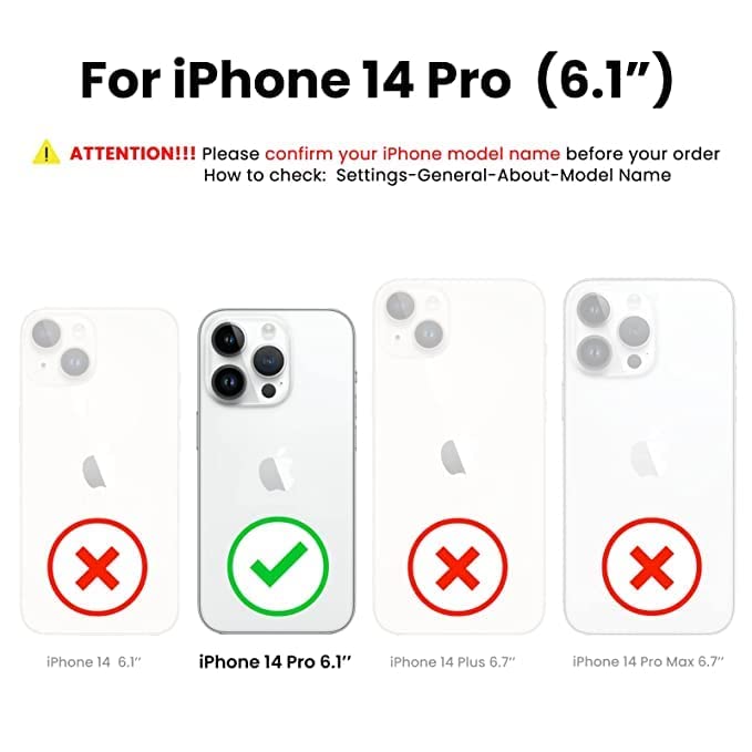 Image of mobistyle Designed for iPhone 14 Pro Enhanced Metal Camera Guard Shockproof Back Cover Case iPhone 14 Pro (Blue)