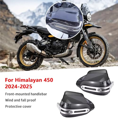 Protège mains guidon moto Himalayan 450 protection vent - 2