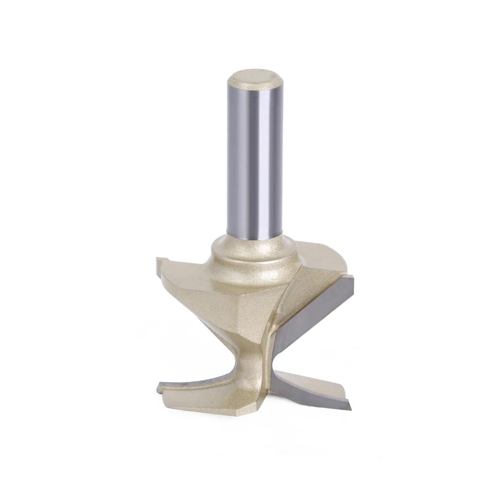 1PC 12.7mm 1/2 Tige Arc Couteau De Pliage sans Soudure Couteau De Formage Doré R18/30/50 Fraises for Porte en Bois/Armoire Murale