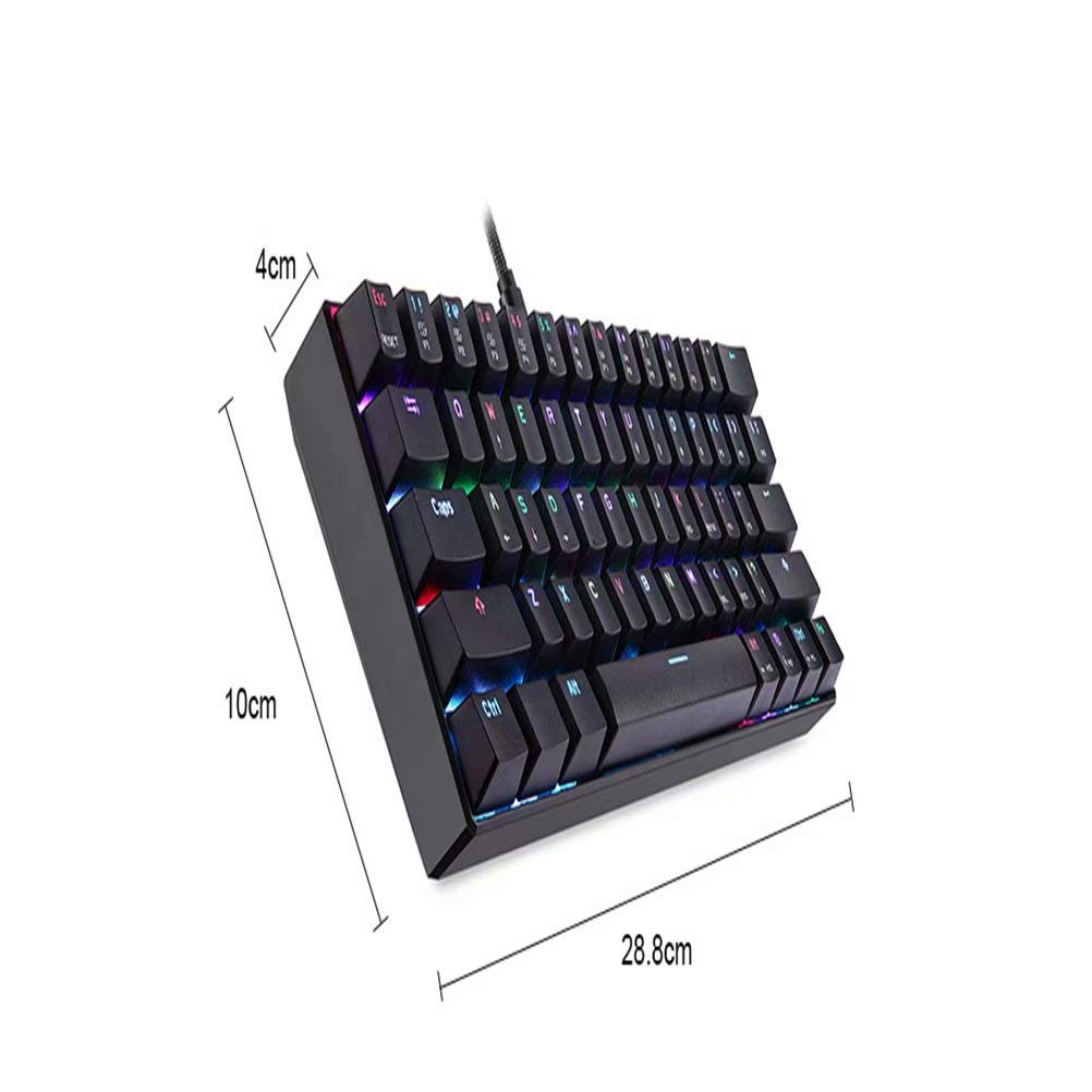 Meccanica Tastiera RGB retroilluminazione con velocità di risposta magnanibruno scatola interruttore Gaming tastiera 2ms tutte le chiavi di anti-fantasma