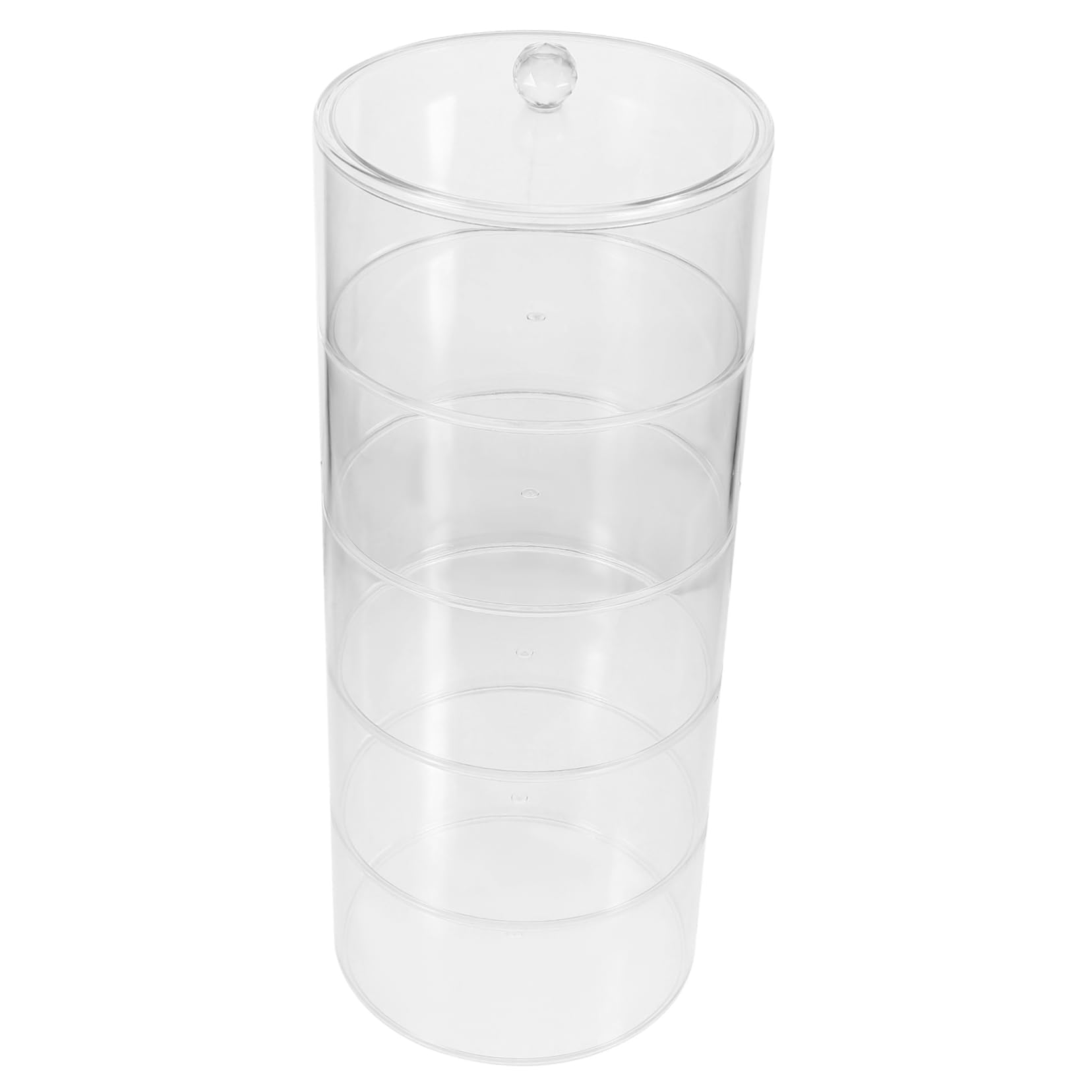 Levemolo Multi-Layer Acrylic Storage Display Box for Capsules Jewelry Watches Belts Stackable Organizer View for Efficient Home Office Use