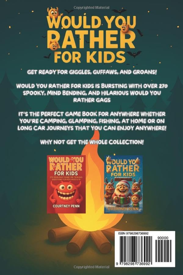 Would You Rather For Kids: Halloween Hysteria: Filled With 270 Spooky, Mind Bending, Hilarious Would You Rather Questions For Kids 6-12: Fun For The ... & Christmas (Would You Rather Collection) image 3
