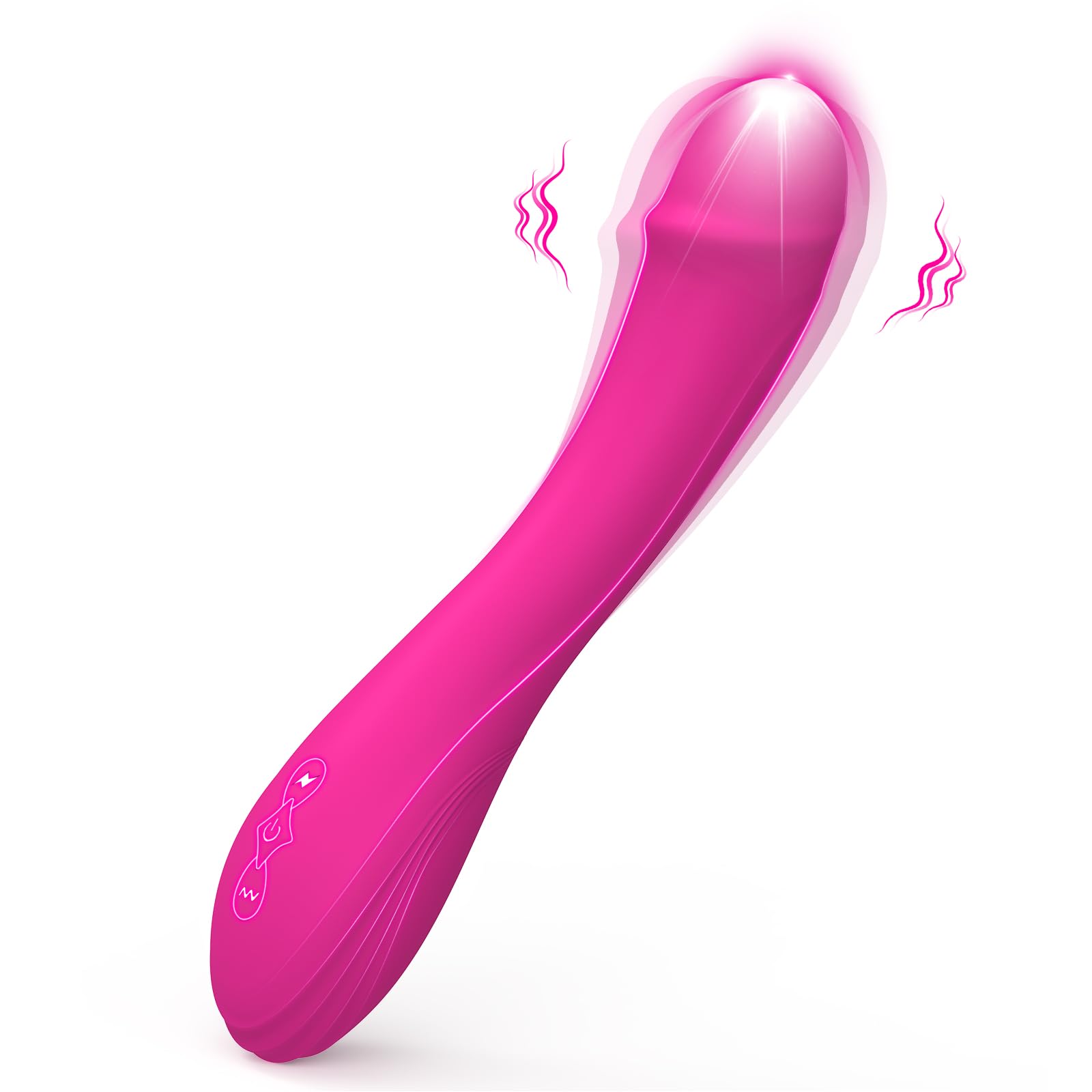 Vibromasseur 10 Vitesses - Jouet Sexuel Vibrant Pour Stimulation Clitoridienne Et Point G - Sans Fil, Recharge USB