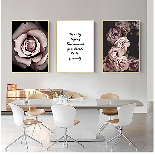 Impression Décorative fleur rose pour transformer votre intérieur en un cocon doux et poétique