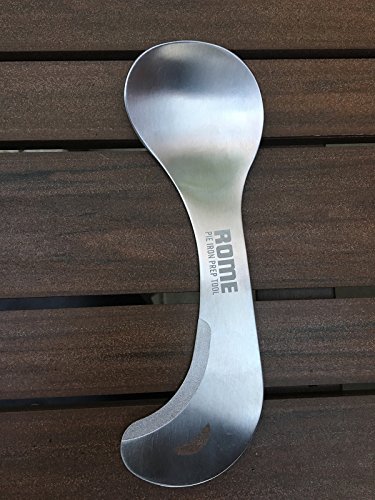 Rome Industries Pie Iron Prep Tool, 6.75" x 2", Stainless