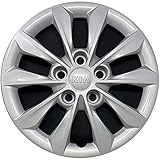 Hubcap Replacement for Kia Forte 2019-2024 - Silver Finish with Logo - 15-inch 66033