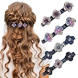 Conception unique à double couche : nos pinces à cheveux sont disponibles en 4 styles, des fleurs classiques à quatre feuilles pour correspondre à vos différentes coiffures et vêtements.