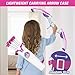HYES Bow and Arrow for Kids, LED Light Up Archery Set with 12 Suction Cup Arrows, 1 Hanging Target, 3 Score Targets & 1 Quiver, Indoor Outdoor Sport for Boys Girls Ages 4-12, Purple