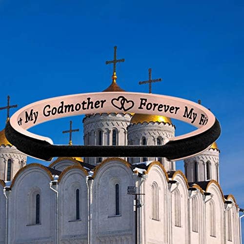 Miniatura 4 de Zuo Bao Godmother brazalete pulsera First My Godmather Forever My Friend Hair Tie brazalete para mujer