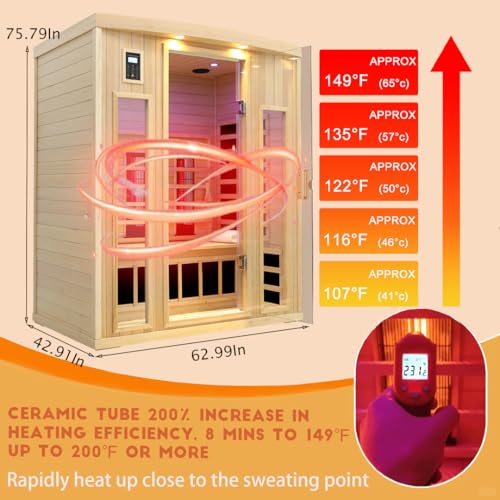 infrared sauna high capacity 385