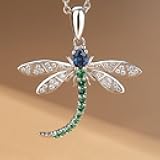 Cute Dragonfly Pedant Necklace Women Creative Fashion Neck Jewelry