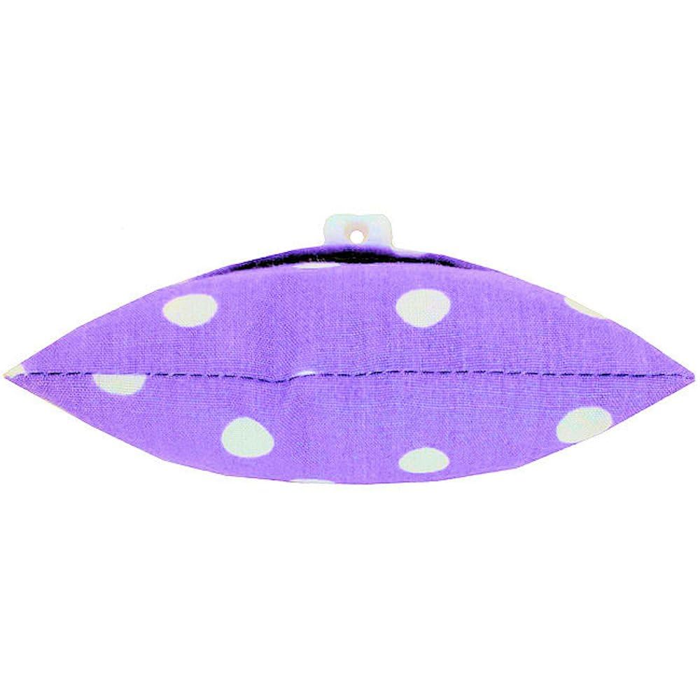 Tooth Fairy Pillow with Pocket, Light Purple, Polka Dot Print Fabric for Girls