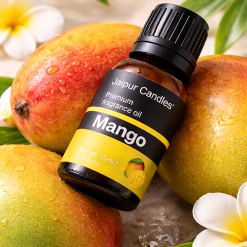 Image of Fragrance Oil | 15 ml | Aroma Oil for Home Fragrance | Best for Aromatherapy | Use in Diffusers, Candles, Air Fresheners (15ML, Mango)