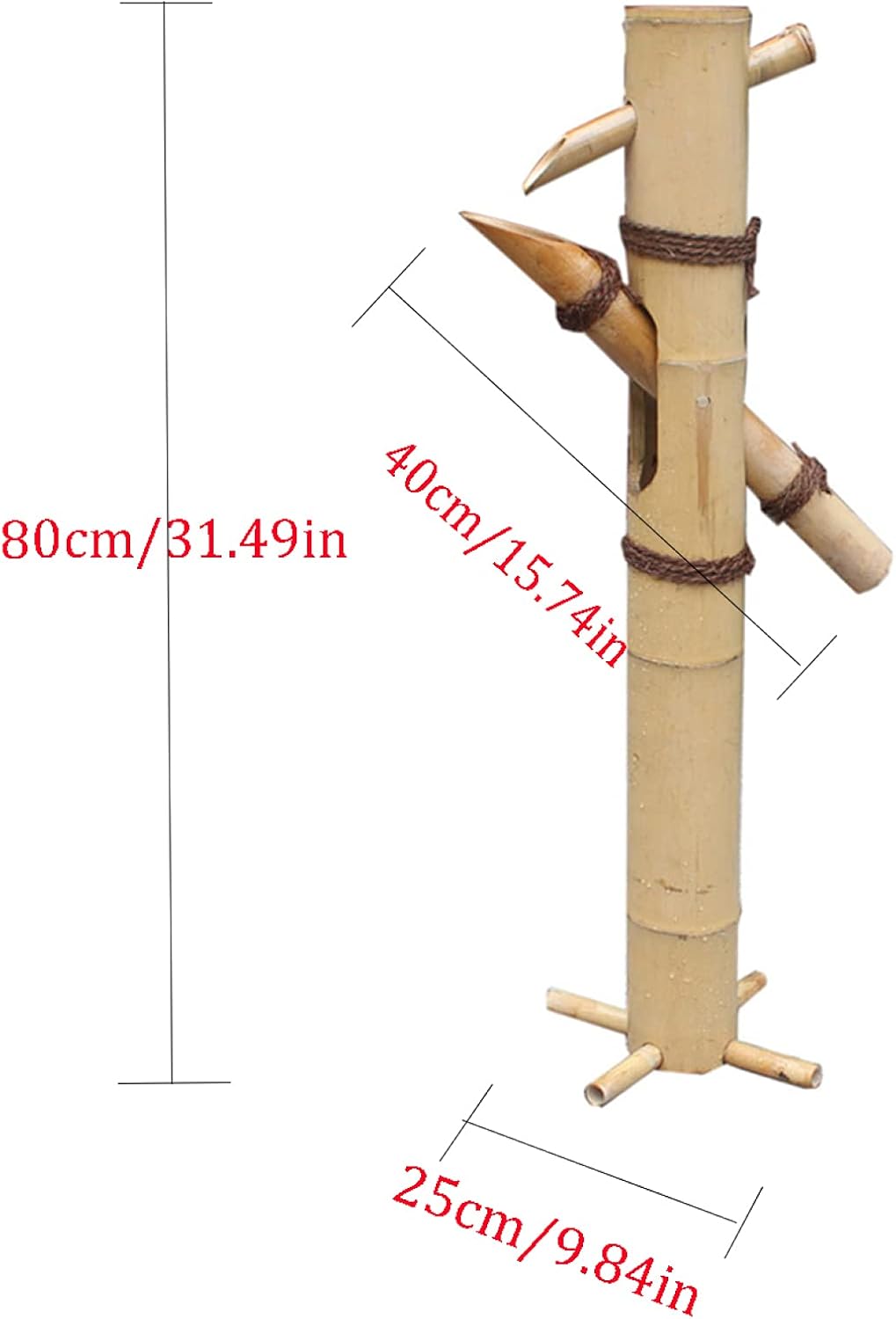 Water Feature Pump Bamboo Water-Filling Bird Alarm Device Drip Car Flowing Water Landscape Sprinkler Monk Fountain Water Feature Gardening Japanese-Style Alarming Deer