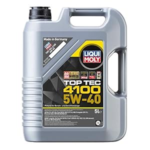 LIQUI MOLY Top Tec 4100 5W-40 | 5 L | Synthesetechnologie Motoröl | Art.-Nr.: 3701
