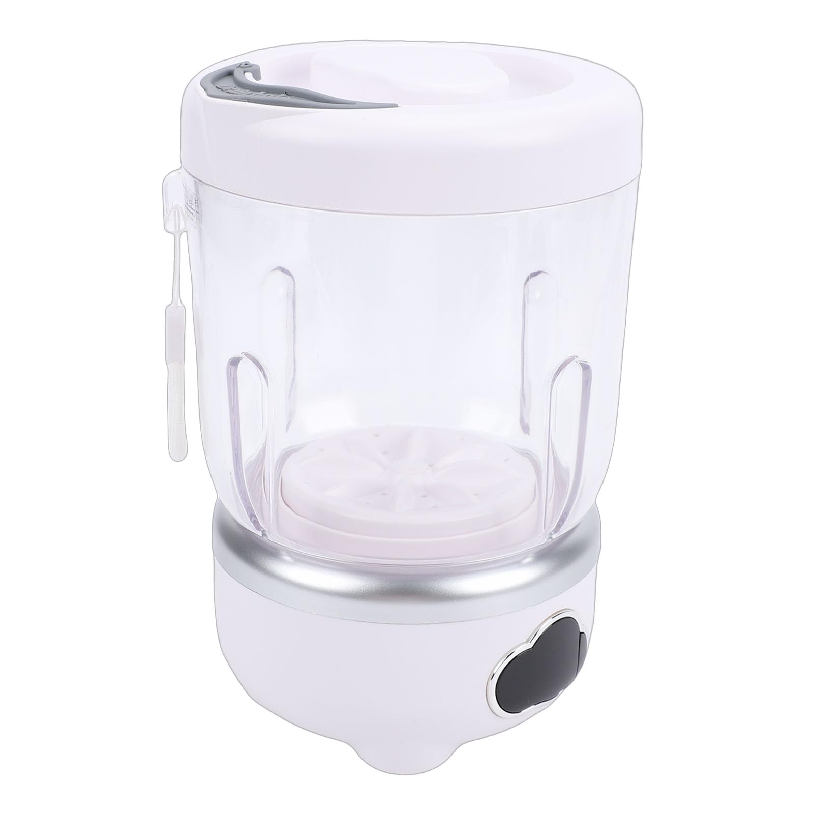 Qcwwy Mini Lavadora de Ropa Interior Lavadora de Ropa Interior 3 Modos Rotación de Alta Velocidad de 360 ​​​​° Plegable 1.6L Mini de Inalámbrica Portátil para Calcetines Sujetadores Delicados en