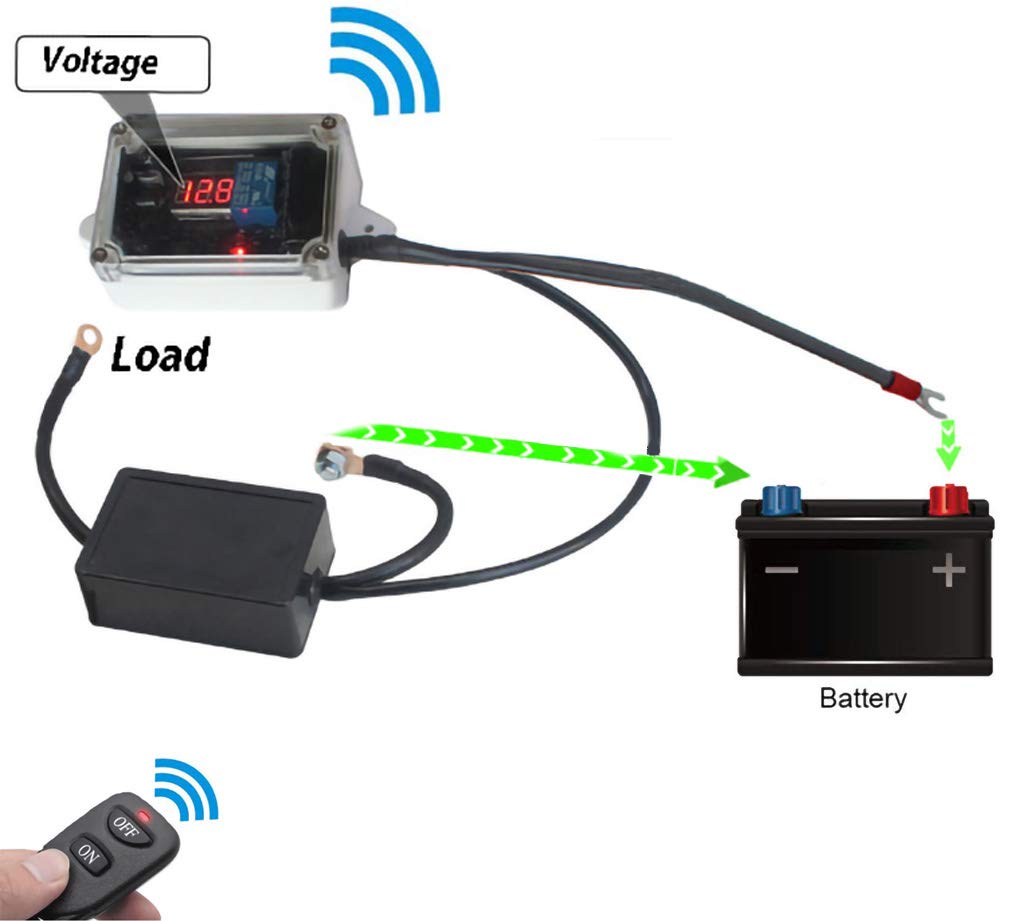 Buy Car Remote Control Battery Switch, 12v battery switch,12v remote