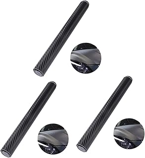 Wakauto Adesivos Automotivos 3 Peças Envoltório De Vinil Decalques DIY Fjbiden Adesivos Para Carro 3D Fibra De Carbono Filme De Carro Guarnição De Carro Decalques Para Carros Filme