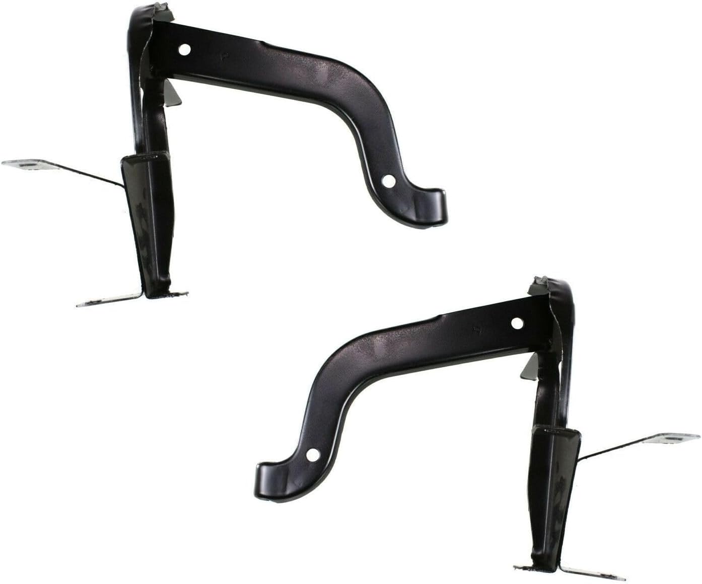 Bumper Bracket 2pcs Front Left Driver and Right Passenger Side Set for Isuzu for Amigo 1989-1994 for Pickup 1988-1995 for Rodeo 1991-1997