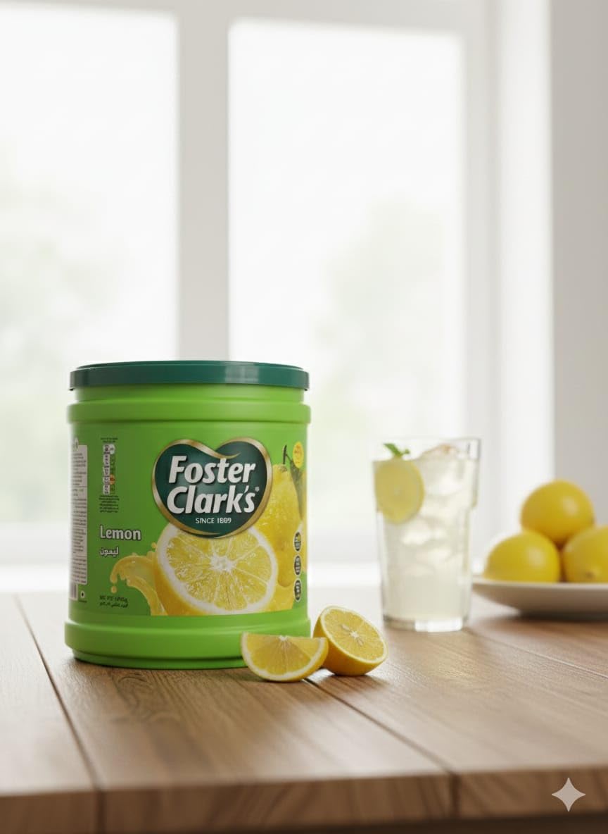 Foster Clark's Lemon Flavoured Drink Mix Powder, 1.92 kg, Vitamin C Enriched-image-8