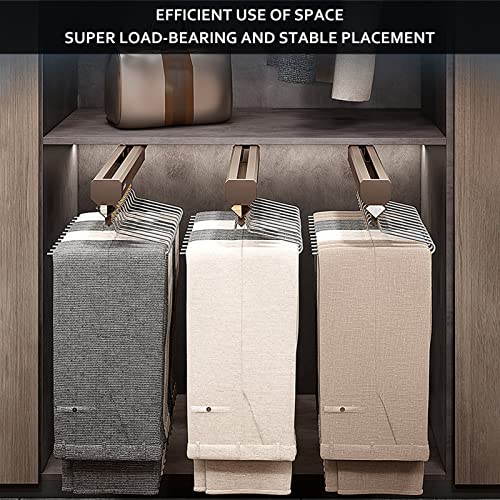 Barra de armario extraíble extensible de metal ajustable para colgar ropa 4