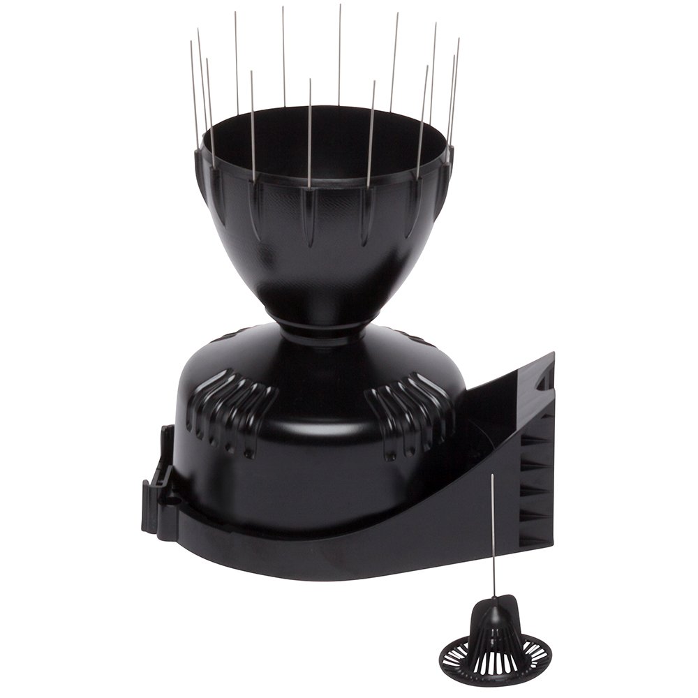 Davis Aerocone Rain Collector W/Pole Mountable Base - 6465