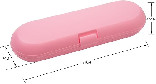 Miniatura 2 de Funda de viaje para cepillo de dientes eléctrico de plástico para Oral-B Pro Series, rosa