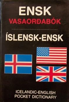 Paperback Ensk Vasaordabok Islensk-Ensk Icelandic-English Pocket Dictionary Book