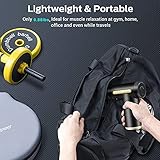 Pistola de massagem portátil de tecido profundo para atletas, pistola Fascial para alívio da dor, massageador muscular portátil e elétrico para academia, escritório, casa, pescoço, glide