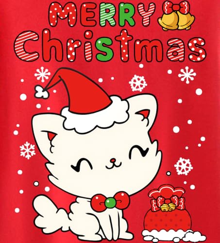 Tkria Christmas Dresses for Girls Toddler Christmas Dress Toddler Christmas Outfit Clothes Christmas Shirts for Kids 4-10T4