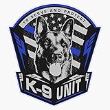 K9 Unit - Malinois Belgian Shepherd -Mechelaar Vinyl Waterproof Sticker Decal Car Laptop Wall Window Bumper Sticker 5