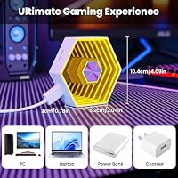 10 Pack Hexagon Lights, 90mm Spiegeldesign Wall Lights, Hexagon Led Panel Wandleuchte Mit Fernbedienung, Rgb Sechseck Wandleuchte Steuerung Gaming Led Platten, Für Gaming Wohnzimmer Geschenke – Ansicht 7