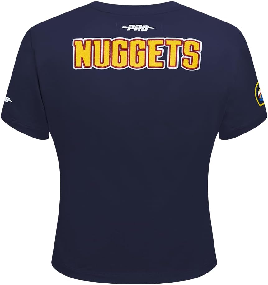 Pro Standard NBA Womens Womens NBA Denver Nuggets Classic Player Cotton Short Sleeve Slim Tee