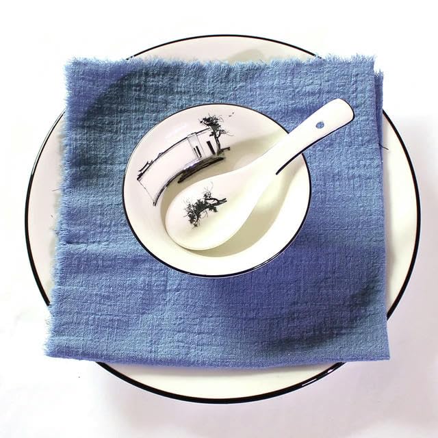 Serviette en gaze anti-repassage pour décoration de table parfaite
