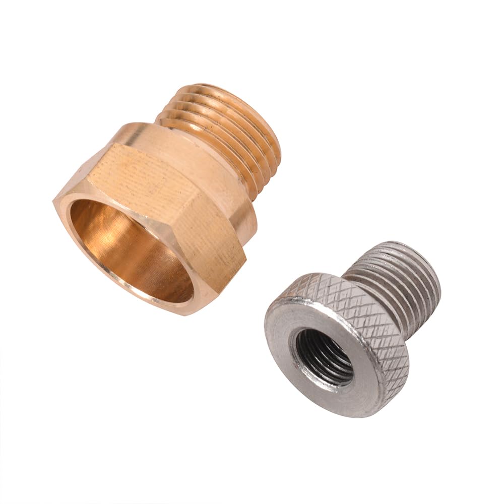 Zifferblattanzeige-Set mit 10-mm- und 14-mm-Zündkerzenadaptern – für Motorrad-TDC-Zündzeitpunkt und Motortuning, professionelles Präzisionsmesswerkzeug