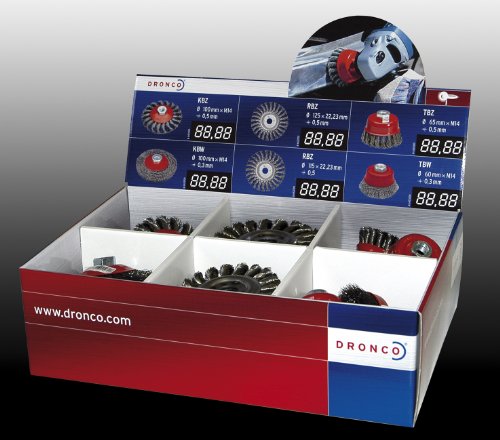 DRONCO 6400402000 - Pastas de pulir, marron, pre-pulido de materiales no-ferricos