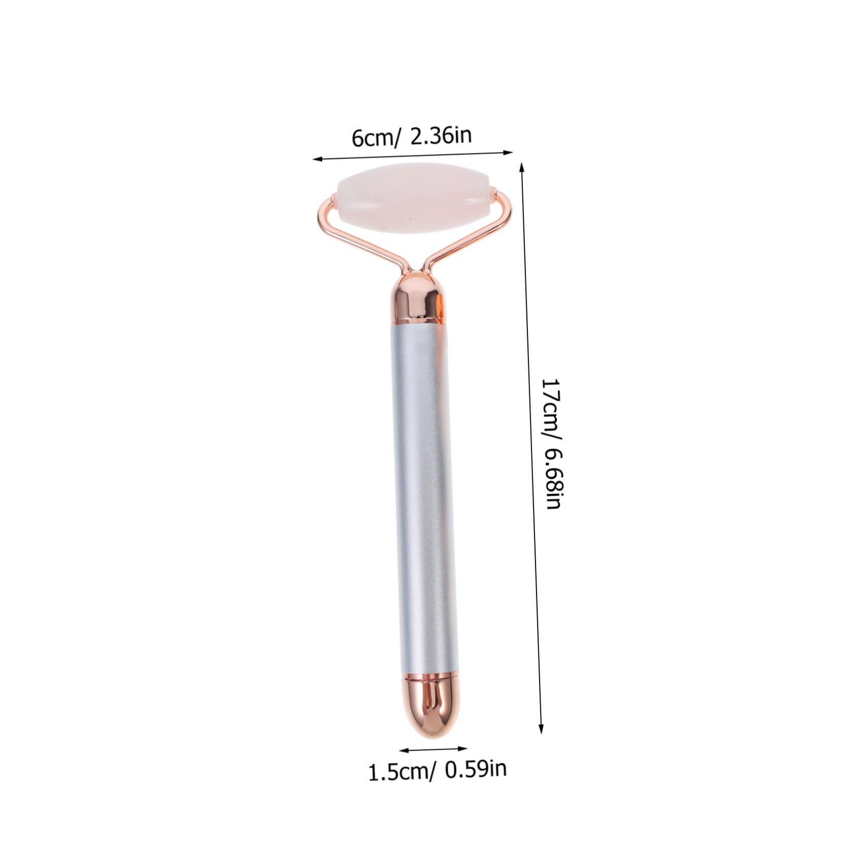 Elektrischer Jade Gesichtsroller 3-in-1 aus Natürlichem Jade für Gesichtsmassage und Hautstraffung Leichtes Massagegerät und Professionelle Hautpflege