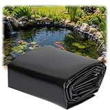 HDPE Pond Liner 20 Mil, Fish Safe, Puncture Proof, 1x2-6x9m (4x4m,0.8mm)