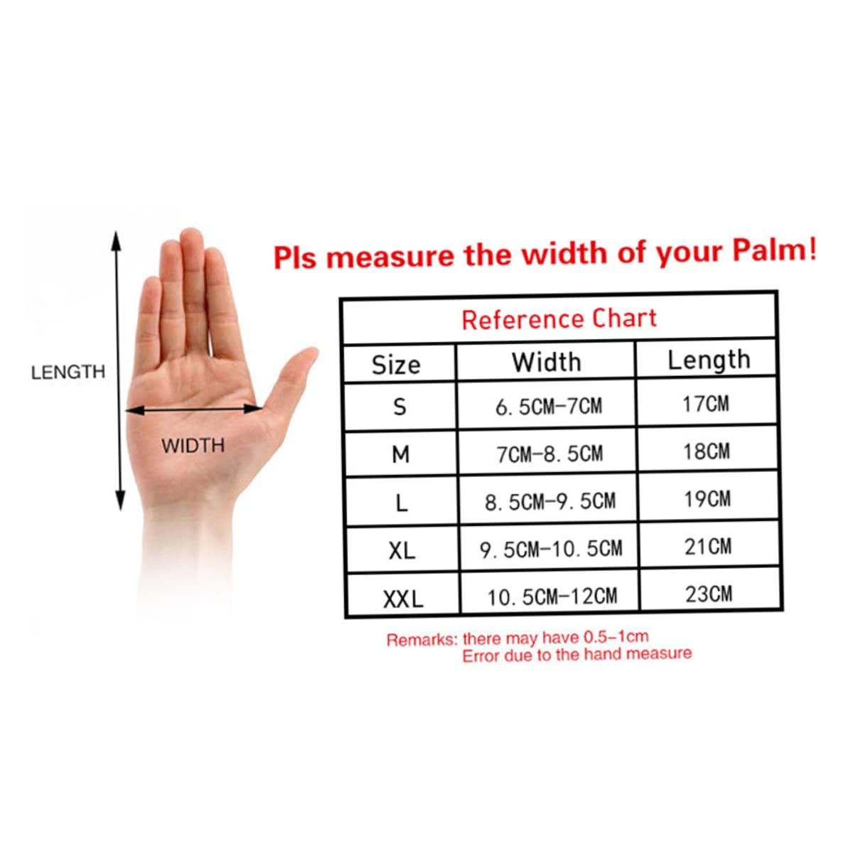 Hemoton Gloves Medium Touch Screen Fingertips Men's Half Finger Cycling Gloves Reinforced Palm for Mechanics