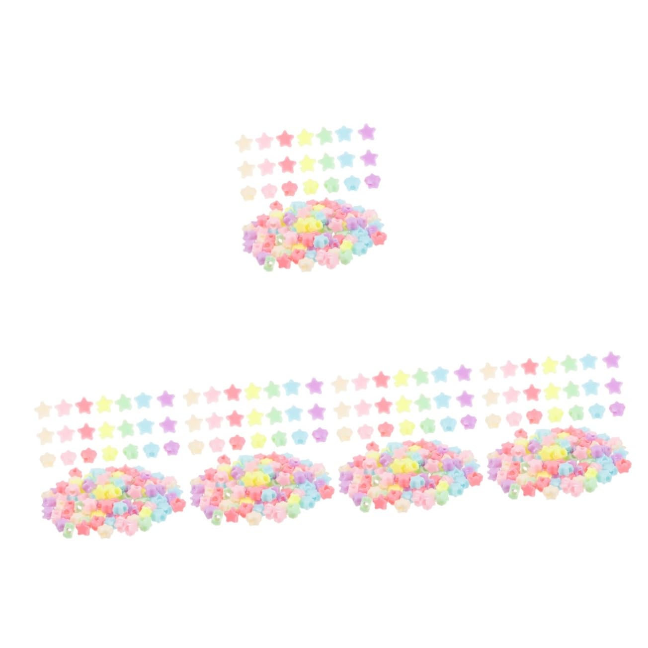 Perles étoile grand trou pour enfilage facile sans frustration