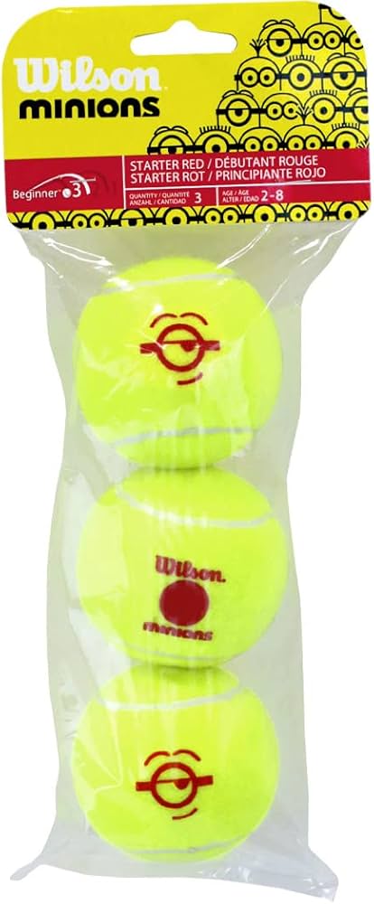 Amazon | ウイルソン Wilson ジュニアテニスボール MINIONS STAGE 3 Amazon | ウイルソン Wilson ジュニアテニスボール MINIONS STAGE 3