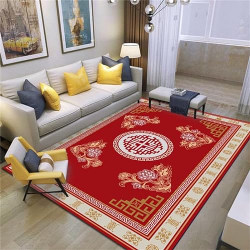 Tapis de chambre lavable fini les taches sur le sol du bureau