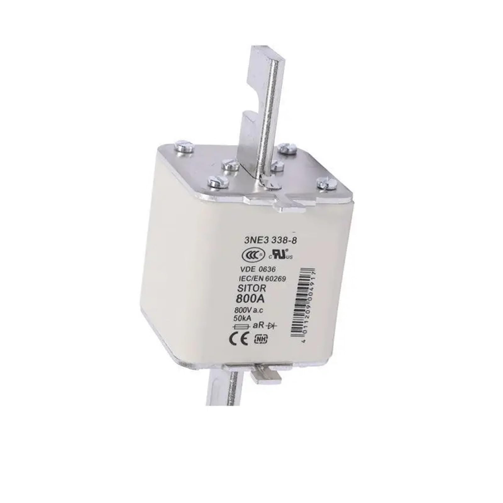 Fusible 3NA3665 de baja tensión para protección superior de sistemas y equipos eléctricos